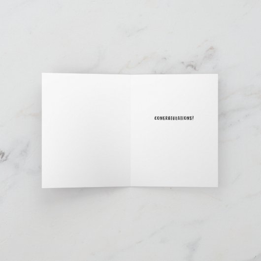 Funny Abschluss Card Karte (Innenseite)