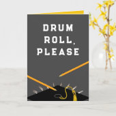 Funny Abschluss Card Karte (Gelbe Blume)