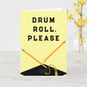 Funny Abschluss Card Karte (Gelbe Blume)