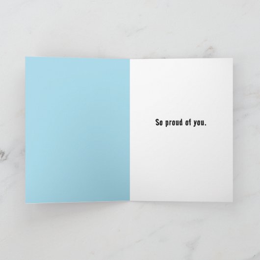 Funny Abschluss Cats Karte (Innenseite)