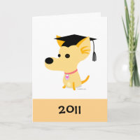 Funny Abschluss Dog