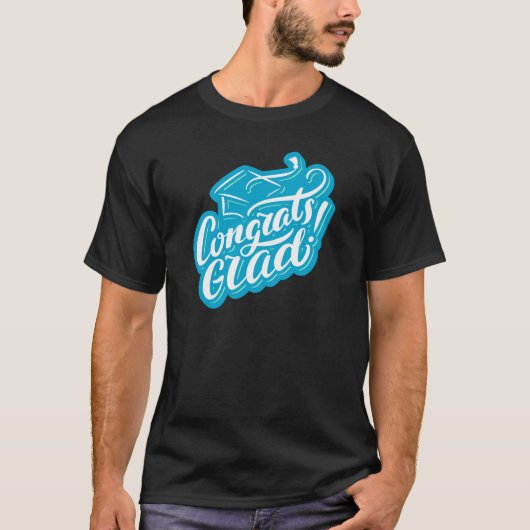 Funny Abschluss Glückwunschs Grad T-Shirt (Vorderseite)