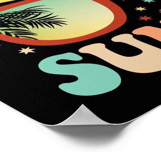 Funny Abschluss Goodbye 3. Klasse Hallo Sommer Poster (Ecke)