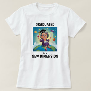 Funny Abschluss Großmutter Personalisiert T-Shirt