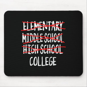 Funny Abschluss High School 2025 High School Grad Mousepad