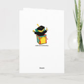 Funny Abschluss Karte (Rückseite)