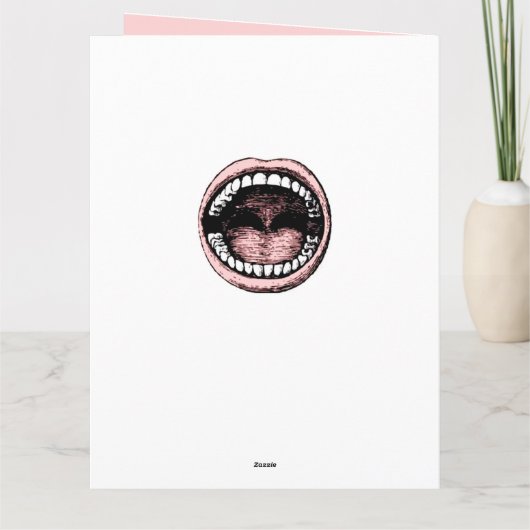 Funny Abschluss Karte (Rückseite)