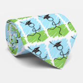 Funny Abschluss Runner © - Cross Country, Track Krawatte (Gerollt)