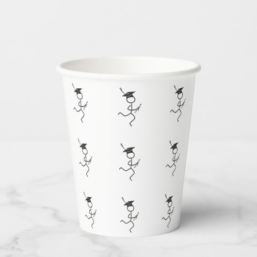 Funny Abschluss Runner © Paper Cups Pappbecher (Rückseite)