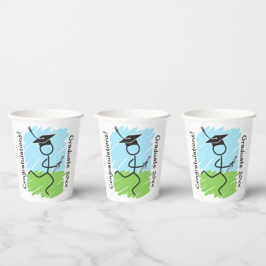 Funny Abschluss Runner © Paper Cups Pappbecher (Multi)