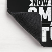 Funny Abschluss Shirt - Bruh I studierte Smart &a Mousepad (Ecke)