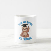 Funny Abschluss Sloth Kaffeetasse (Mittel)