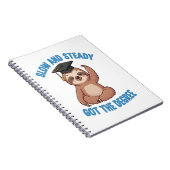 Funny Abschluss Sloth Notizblock (Rechte Seite)