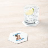 Funny Abschluss Sloth Untersetzer (Vor Ort)