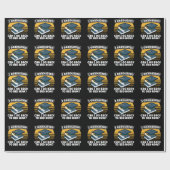 Funny Abschluss Spaß Lazy Student Sleepy Geschenkpapier (Flach)