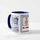 Funny Academy Advisor immer richtig Tasse (Vorderseite Links)