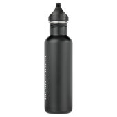 Funny Accent Water Flasche for Men, Bo’oh’o’wa’er, Edelstahlflasche (Rechts)