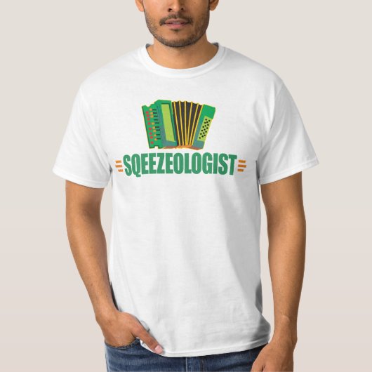 Funny Accordion T-Shirt (Vorderseite)
