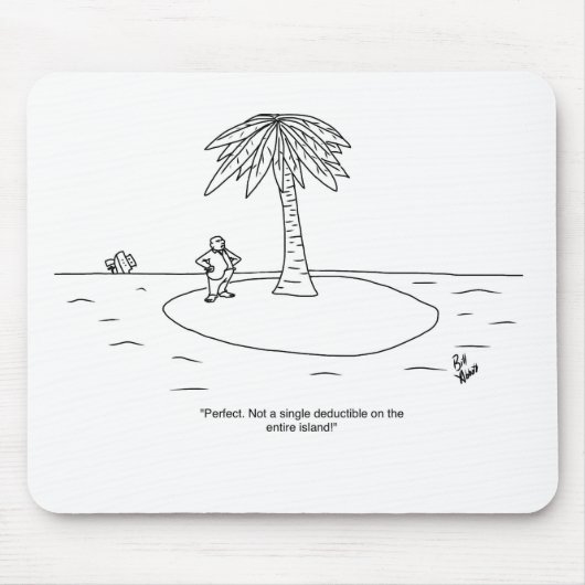 Funny Accountant Business Geschenk! Mousepad (Vorne)