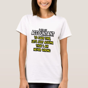 Funny Accountant - Geschenkideen T-Shirt