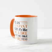 Funny Accountant Gift, ein Buchhalter zu sein, ist Tasse (Vorderseite Links)