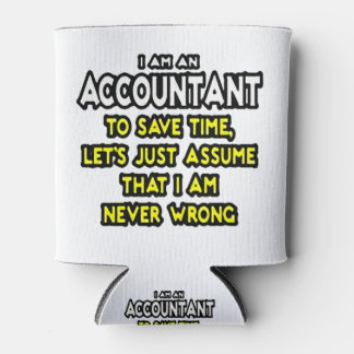 Funny Accountant Gift Ideas Can Cooler Dosenkühler