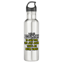 Funny Accountant Gift Ideas Stainless Steel Water Edelstahlflasche