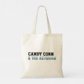 Funny Accountant Halloween - Candy Corn Tragetasche (Rückseite)
