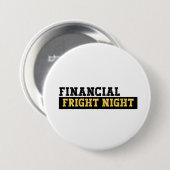 Funny Accountant Halloween - Financial Fright Nigh Button (Vorne & Hinten)