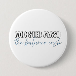 Funny Accountant Halloween - Monster Mash Button