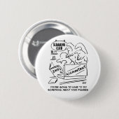 Funny Accountant Karos Slimming Club Figures Button (Vorne & Hinten)