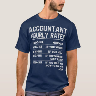Funny Accountant nie falsch lustiges Geschenk Cool T-Shirt