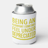 Funny Accountant Pun Dosenkühler (Kanne Vorderseite)