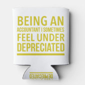 Funny Accountant Pun Dosenkühler (Rückseite)