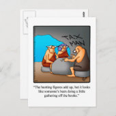 Funny Accountant Spaß Postcard Postkarte (Vorne/Hinten)