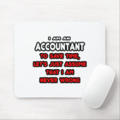 Funny Accountant T - Shirt und Geschenke Mousepad (Mit Mouse)