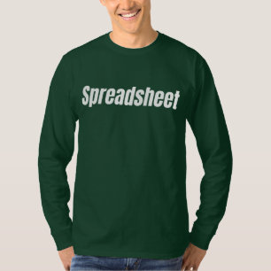 Funny Accountant - Tabelle T-Shirt