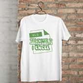 Funny Accountant-Tabellen und hervorragende T-Shirt