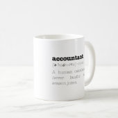 Funny Accountant Tasse (VorderseiteRechts)