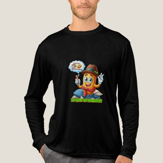 Funny Accountant Tri-Blend Shirt (Vorderseite)