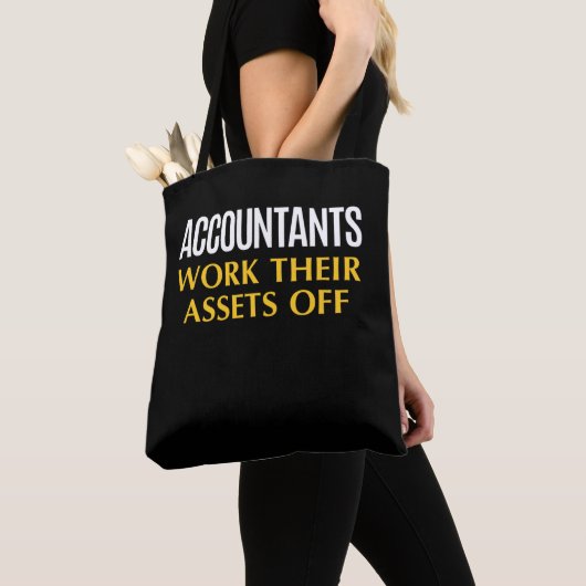 Funny Accountant work Asset Accounting Spaß Tasche (Von Nahem)