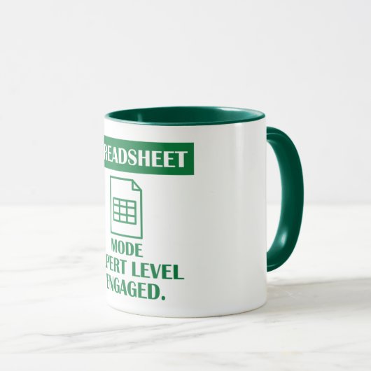 Funny Accountant Zitat Tasse (VorderseiteRechts)