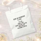 Funny Accountants - Buchhalter sein ist einfach Geschenktütchen (Ausgeschnitten)