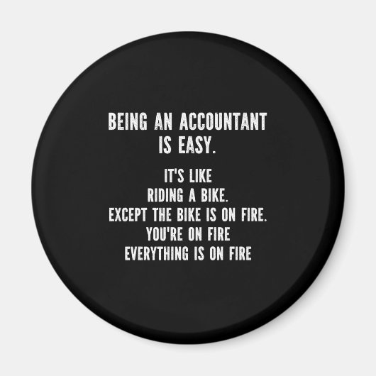 Funny Accountants - Buchhalter sein ist einfach Magnet (Vorne)