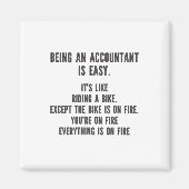 Funny Accountants - Buchhalter sein ist einfach Magnet (Vorne)