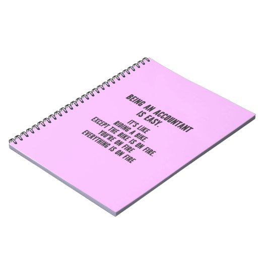 Funny Accountants - Buchhalter sein ist einfach Notizblock (Linke Seite)