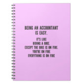 Funny Accountants - Buchhalter sein ist einfach Notizblock (Vorderseite)