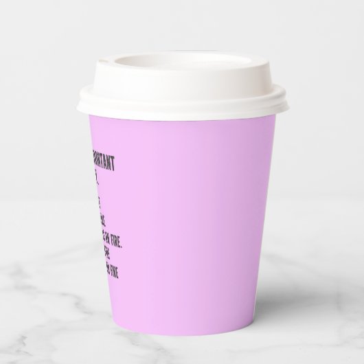 Funny Accountants - Buchhalter sein ist einfach Pappbecher (Rückseite)