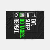 Funny Accounting Art For Men Women Spreadsheets Ac Fleecedecke (Vorderseite (Horizontal))