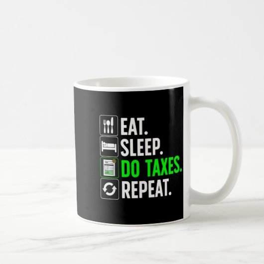 Funny Accounting Art For Men Women Spreadsheets Ac Kaffeetasse (Rechts)